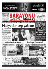 SARAYÖNÜ MANŞET