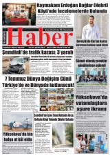 ŞEMDİNLİ HABER