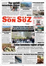 SİİRT’TE SON SÖZ