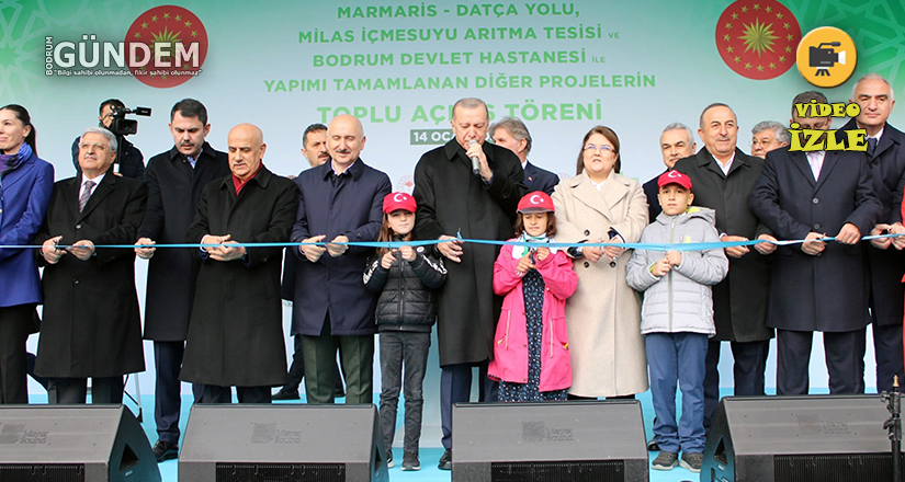 Cumhurbaşkanı ve AK Parti Genel Başkanı Recep Tayyip Erdoğan Muğla’da CANLI YAYIN