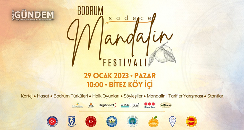 “Sadece Mandalin Festivali” 29 Ocak Pazar Günü