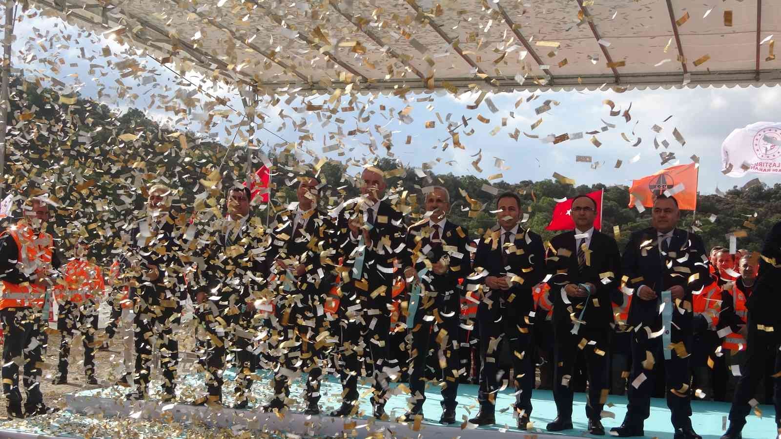 Marmaris-Datça Karayolu törenle açıldı