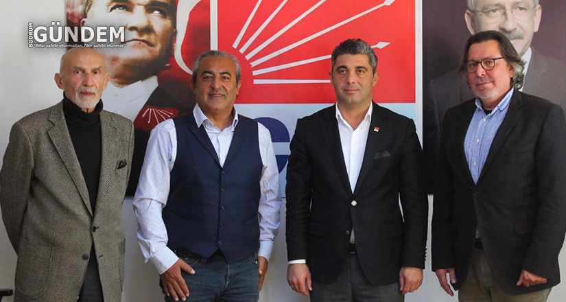 Akademia Vakfı Başkanı Özay Kartal’dan CHP ilçe Başkanı Başar Bıyıklı’ya nezaket ziyareti