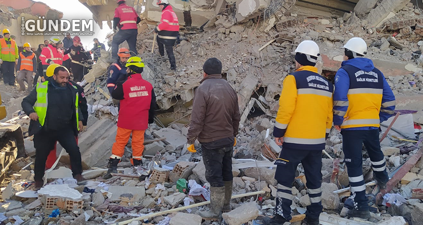 Deprem bölgesindeki acıları, Bodrum’un iyi kalbi dindiriyor