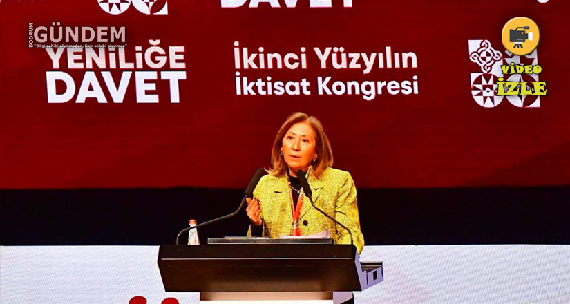 Gülsün Bilgehan İzmir İkinci Yüzyıl İktisat kongresi konuşması