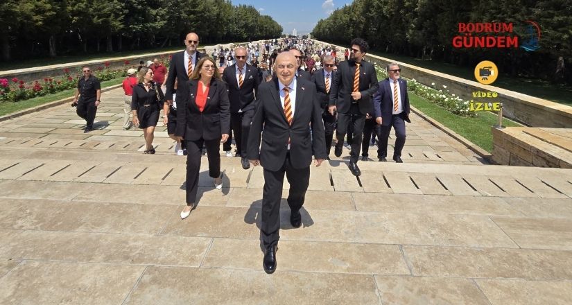 Bodrum’un Aslanları Ata’nın Huzurundaydı