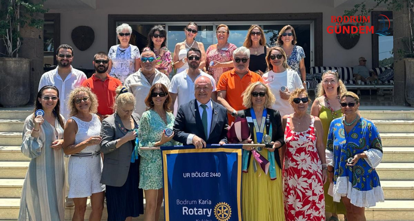 Karia Rotary Kulübü’nde Görev Değişimi