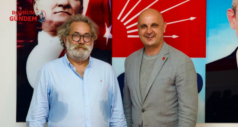 Osman Köseoğlu’ndan CHP Bodrum İlçe Başkanı Tuna Işın’a Ziyaret