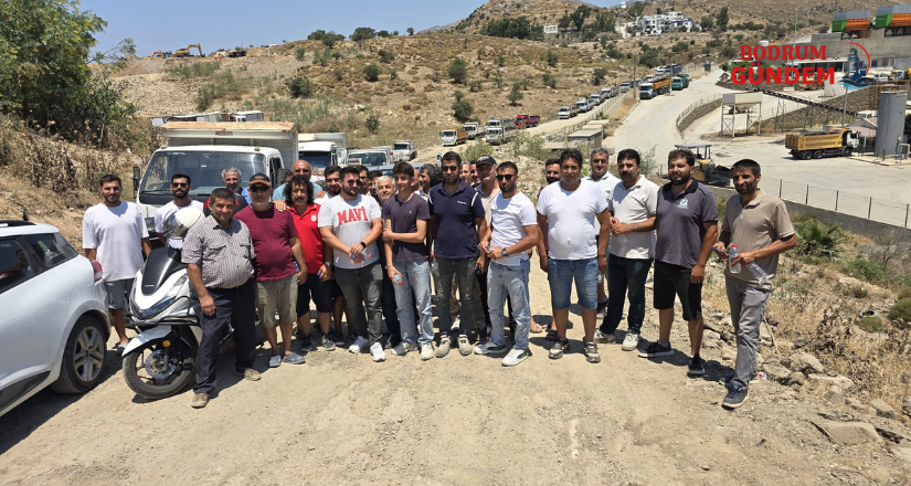 Peksimet/Dereköy Hafriyat ve Bağ-Bahçe Atıkları Kabul Sahası’nda sular durulmuyor
