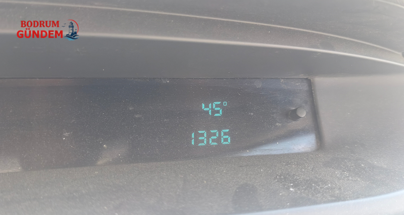 Termometreler 45 dereceyi gördü