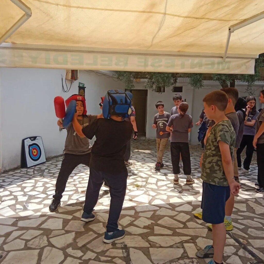 Menteşe’de gençler hem eğlendiler, hem de öğrendiler