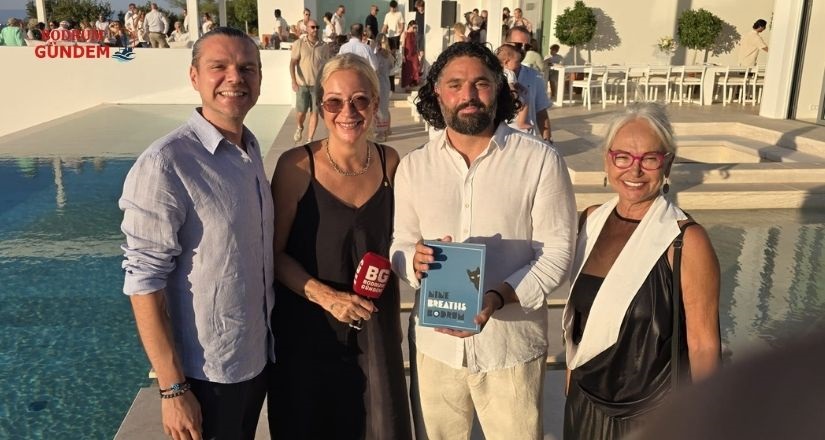 “Nine Breaths Bodrum” kitabı Bodrum’dan Hatay’a umut oluyor