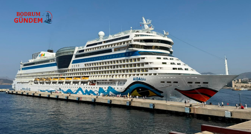 Aidablu 2 bin 349 yolcu ile Bodrum’da