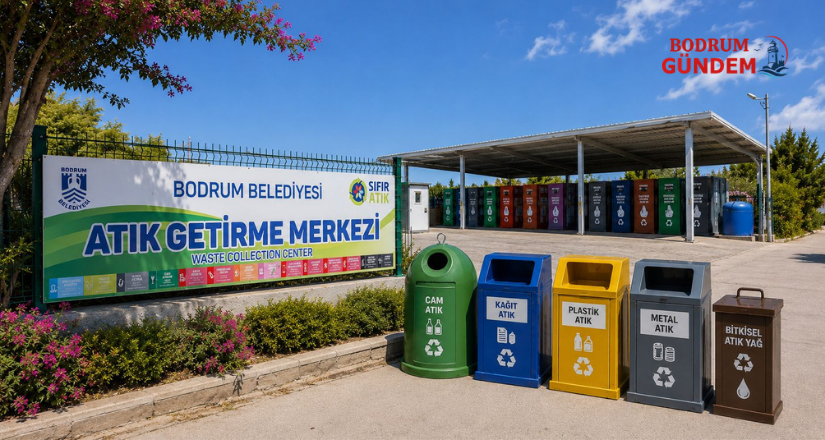 Bodrum Belediyesinden 106 Tonu Aşan Atık Yönetimi