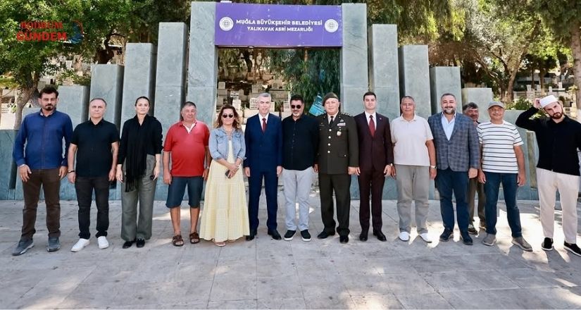 Bodrum’da 15 Temmuz Şehitleri Kabirleri Başında Anıldı