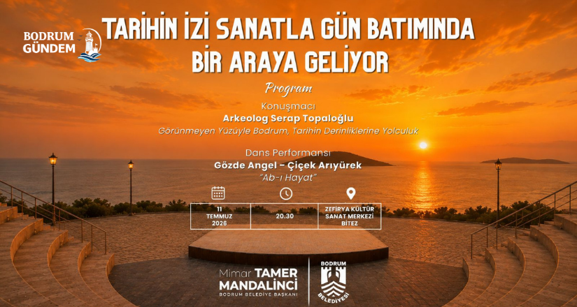 Bodrum’da Kültür Dolu Yaz Akşamları Başlıyor
