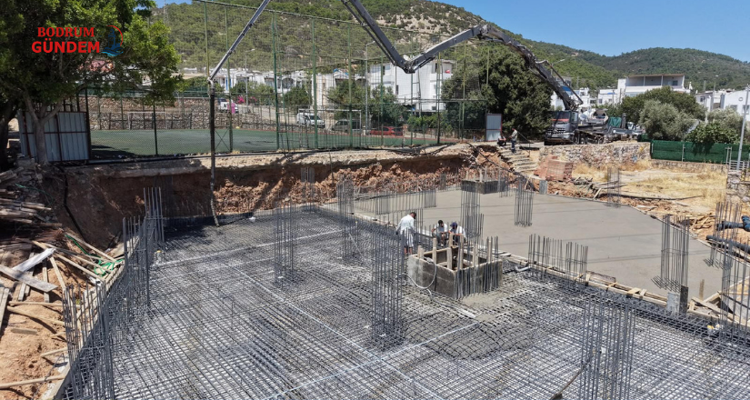 Çırkan Mahallesi’nde Halk Evi ve Fırın Projesinde Temel Atıldı