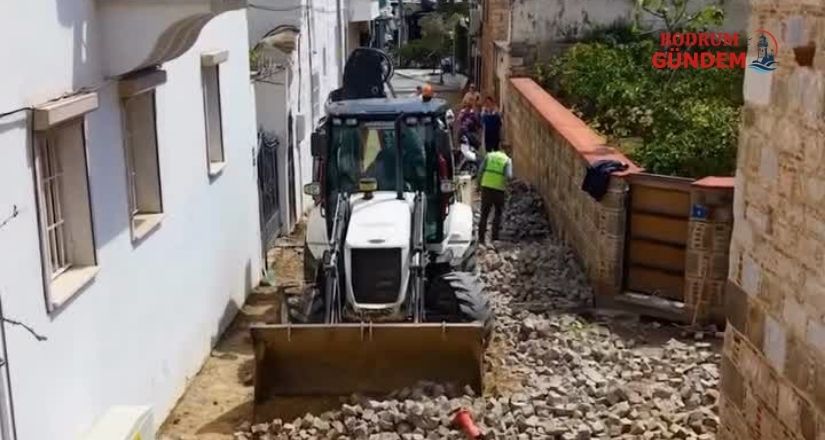 Eskiçeşme Fırkateyn Sokak’ta ilk etap tamamlandı