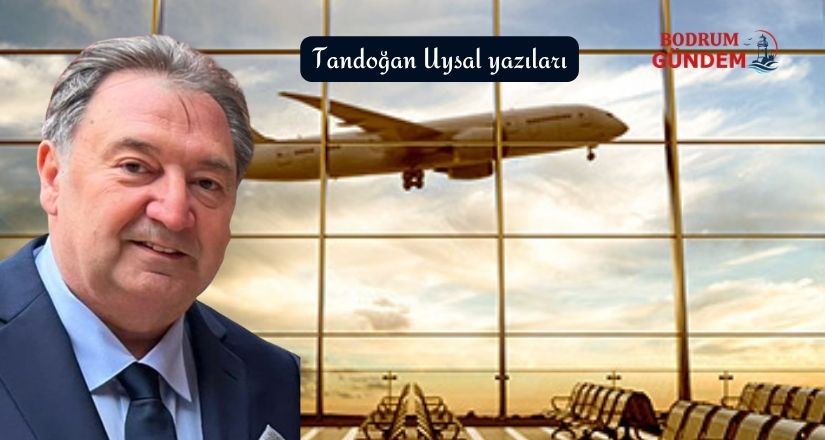 Gözler Artık Bodrum-Milas Havalimanı Pistinde