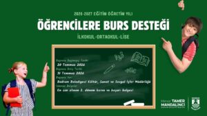 Bodrum Belediyesinden İlk – Orta ve Lise Öğrencilerine burs