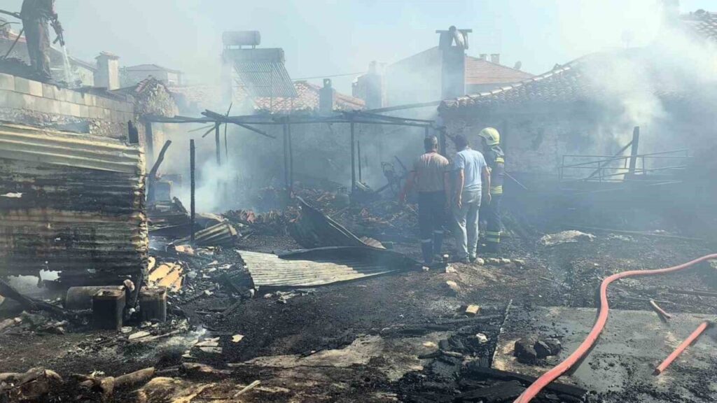 Evde çıkan yangında yaşlı adam hayatını kaybetti